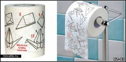 Обзор креативной туалетной бумаги