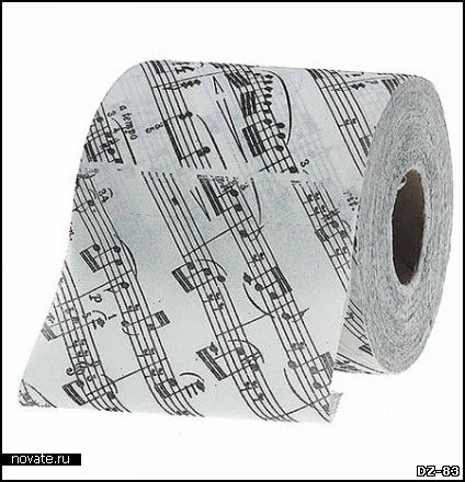 Обзор креативной туалетной бумаги